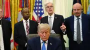 Trump Appears to Fall Asleep During Meeting on Church-State Separation