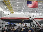 Trump unveils Qatar-gifted 'flying White House' as new Air Force One
