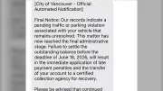 Vancouver Warns of QR Code Parking Scam via Text Messages