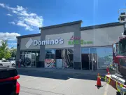 Vehicle Crashes into Domino's Pizza in Barrie, Ontario
