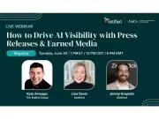 Webinar: How Press Releases Drive AI Search Visibility on June 30