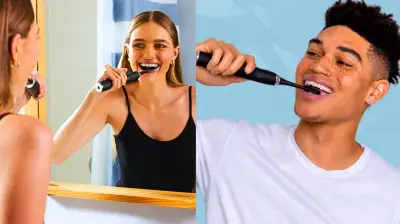 AquaSonic Black Series Electric Toothbrush 28% Off at Amazon