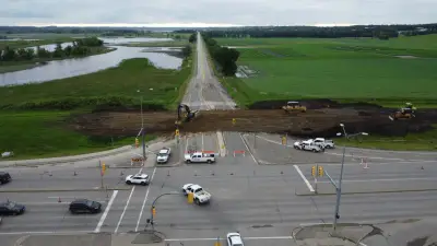 Assiniboine River Expected to Rise Next Week in Manitoba