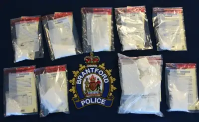 Brantford Police Seize $157K in Cocaine in Major Drug Bust
