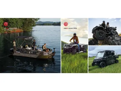 BRP Wins Four Red Dot Design Awards, Including Best of the Best