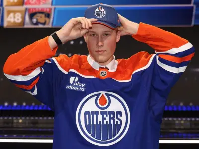 Edmonton Oilers' Rudolfs Berzkalns Shows Relentless Drive in NHL Quest