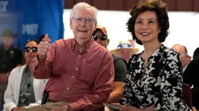 Elaine Chao Defends China Trip During Mitch McConnell's Hospitalization