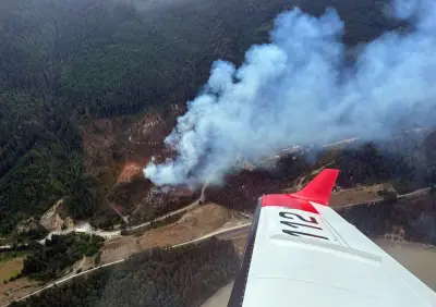 Evacuation Alert Issued as Wildfire Burns Near Boston Bar, B.C.