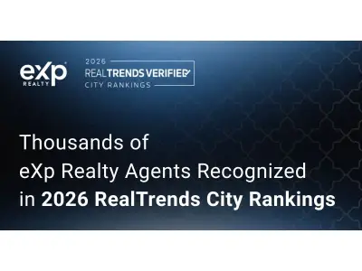 eXp Realty Agents Dominate 2026 RealTrends City Rankings with 2,783 Placements