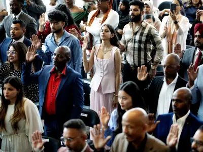 Fifty New Citizens Celebrate Canada Day Amid Alberta Separation Talks