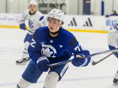 Gavin McKenna to wear No. 92 for Maple Leafs after Bobrovsky gets 72