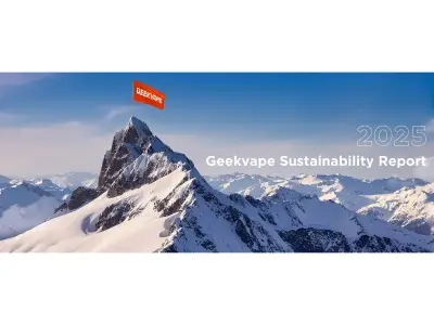 GEEKVAPE Releases 2025 Sustainability Report, Marks 10 Years of Value Creation