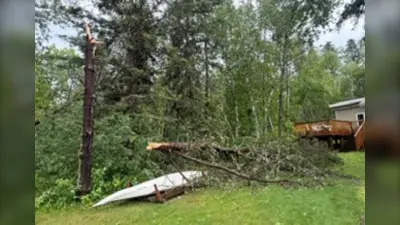Kenora Cleanup After Violent Storms Hit Manitoba and Ontario