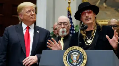 Kid Rock Says Drunk Dialing Trump Is 'Fucking Awesome'