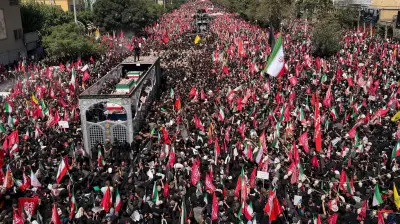 Massive Tehran Funeral for Khamenei Draws Calls for Trump's Death