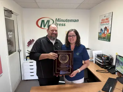 Minuteman Press Franchise Owners Achieve President's Club in Abbotsford, BC