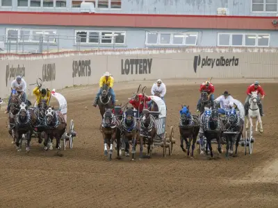 Outriders Crucial in Calgary Stampede Chuckwagon Races
