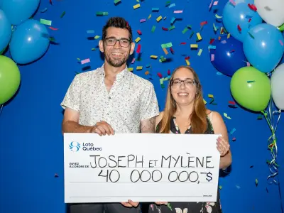 Quebec Couple Wins $40M Lotto Max Jackpot, Plans More Fishing and Golfing