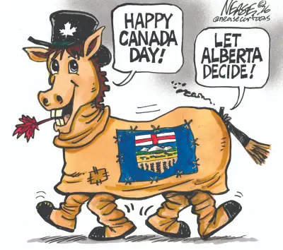 Steve Nease Cartoon July 1 2026 Published in Toronto Sun