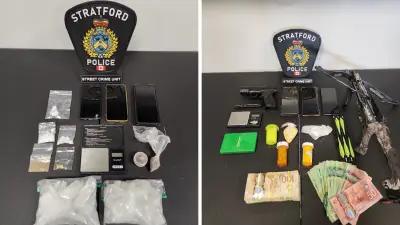 Stratford police seize $40K in drugs after months-long trafficking probe