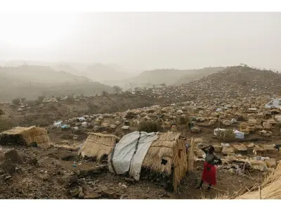 Sudan farmland vanishing as conflict fueled by Canadian arms pushes children to hunger