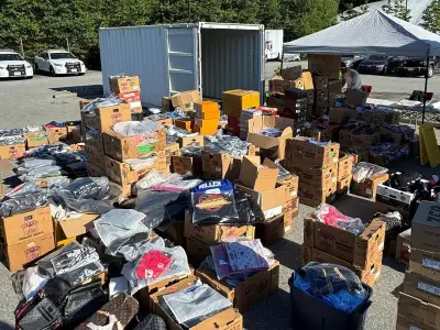 Surrey Police Seize $6.5M in Counterfeit Goods on Facebook Marketplace
