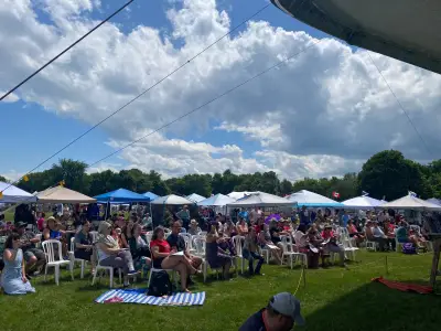 Thousands Attend 161st Highland Games in Antigonish, Nova Scotia