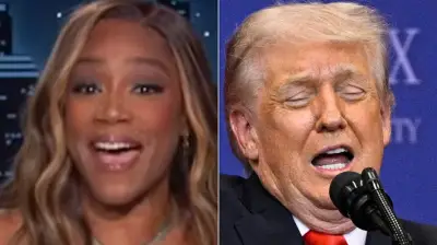 Tiffany Haddish Ends Kimmel Run with Dig at Trump