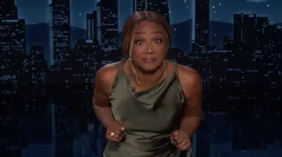 Tiffany Haddish Mocks Trump's July 4th Crowd Size on 'Kimmel'