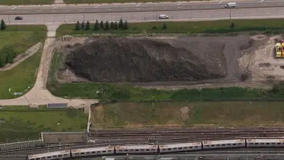 Toronto Snow Pile Survives Heat Wave in Late June 2026