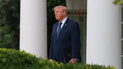 Trump Unveils Gilded West Wing Signage, Critics Mock 'Orlando Hilton' Look