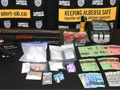 Two Arrested in Fort McMurray $100,000 Drug Bust, Weapons Seized