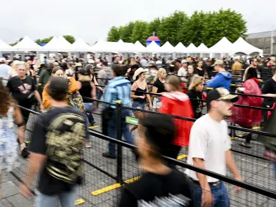 White Cowboy Boots and Flip-Flops: Bluesfest Footwear Choices in Rain