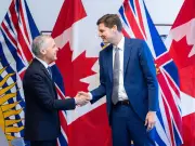 Carney, Eby agree to keep oil tanker ban as Alberta prepares pipeline route