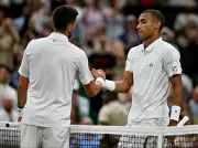 Djokovic outlasts Auger-Aliassime in five-hour Wimbledon epic to reach semis