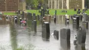 Edmonton Cemeteries Flooded, Sinkholes Appear After Heavy Rain