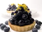 Fresh Blueberry Tarts Recipe Inspired by White Spot Pie