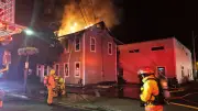 Kentville, N.S. Alley Fire Damages Two Buildings, No Injuries Reported