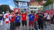 Man Charged with Trespassing Over 'FIFA = Greed' Sign at Exhibition Place in Toronto