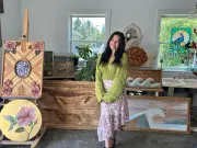 Nova Scotia Artist Goes Viral for Ocean-Inspired Art