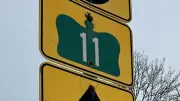 One sent to hospital after Highway 11 crash in Ontario