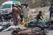 Overcrowded Bus Plunges into Ravine in Southwest Pakistan, Killing 40