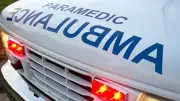 Pedestrian hit by vehicle while crossing road in Mississauga