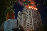 Russian Missile Attack on Kyiv Shakes City for Hours