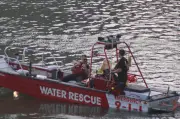 Saskatoon Fire Rescue Saves Stranded Person from Pontoon Boat on River