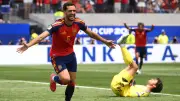 Spain beats Belgium 2-1 on late Merino goal, reaches World Cup semifinals