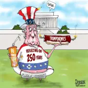 Tim Dolighan Cartoon, July 4, 2026