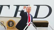 Trump's New Air Force One Jet Faces Mockery as 'Bribe Force One'