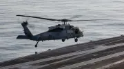 US Navy Searches for Missing Crew After Helicopter Emergency Landing