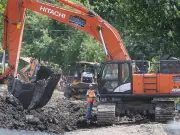 Windsor Begins Brumpton Park Dry Pond Construction to Curb Riverside Flooding